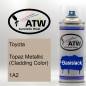 Preview: Toyota, Topaz Metallic (Cladding Color), 1A2: 400ml Sprühdose, von ATW Autoteile West.